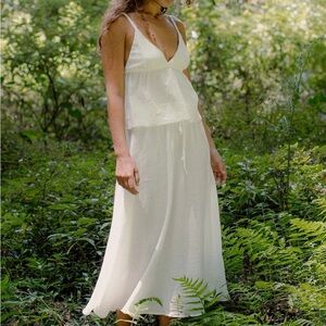 Indigo Luna Mokki Skirt - Off White